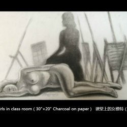 N.Charcoal Sketch炭笔写生